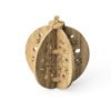 Boule de Noël 3D en bois à monter soi même