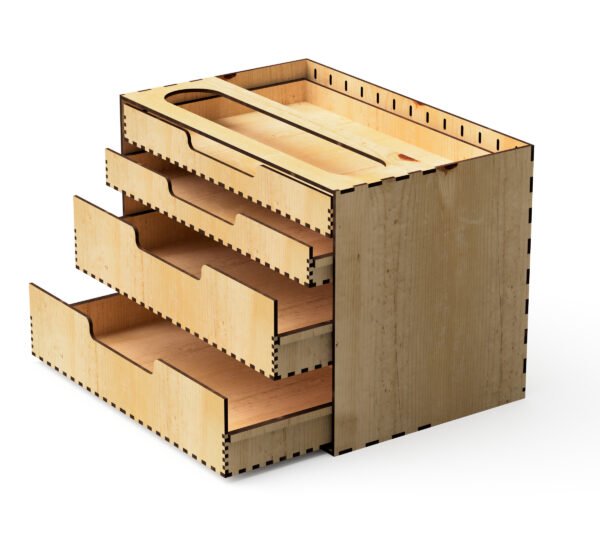 Accessoire chariot NISSAFORS IKEA – Insert 4 Tiroir