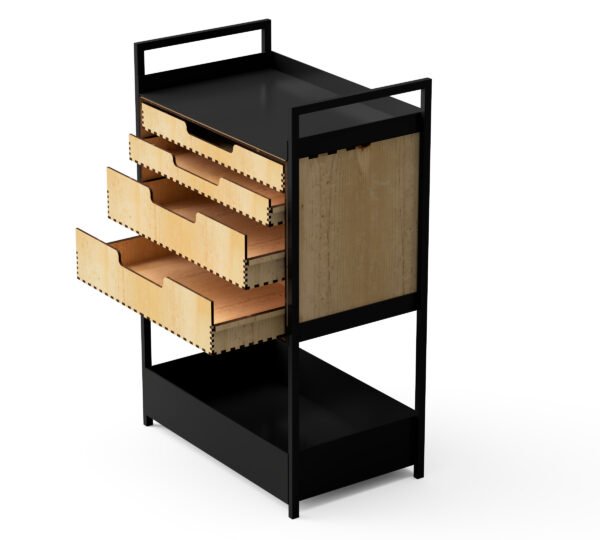 Accessoire chariot NISSAFORS IKEA – Insert 4 Tiroir
